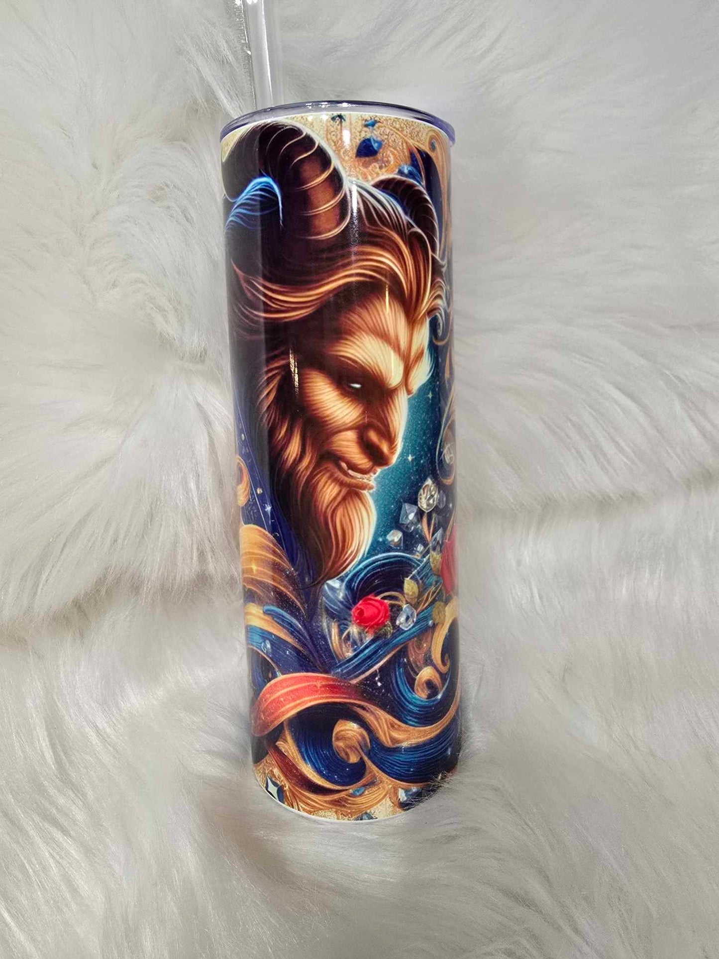 20oz Tumbler-Beauty and the Beast