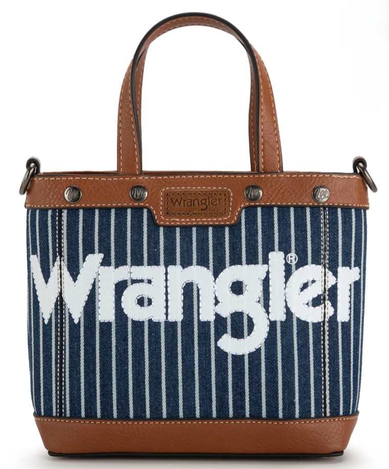 Wrangler Canvas Mini Top Handle Tote//Crossbody
