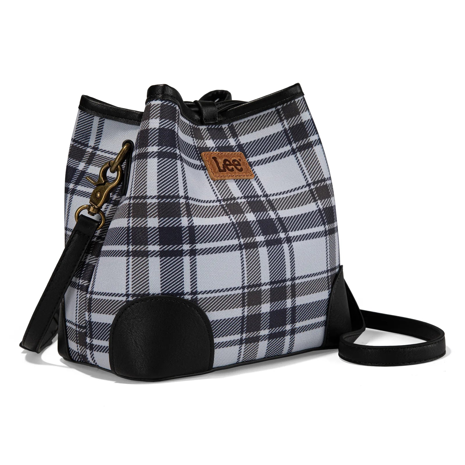 LEE■Drawstring Nylon Bucket Bag■送料込 Nylon Drawstring Bucket Bag