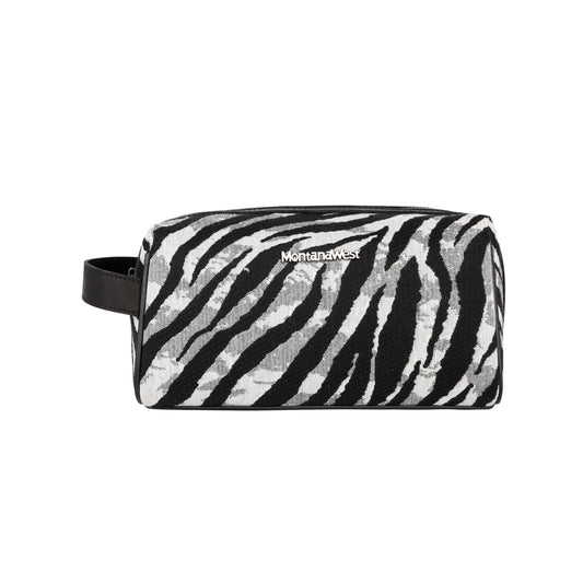 Montana West Zebra Pattern Print Multi Purpose/Travel Pouch