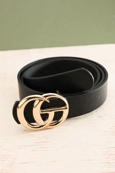 GiGi Belt Gold Buckle