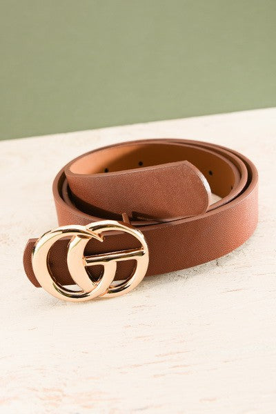 GiGi Belt Gold Buckle