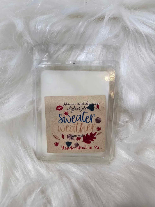 Handmade Wax Melt-Sweater Weather