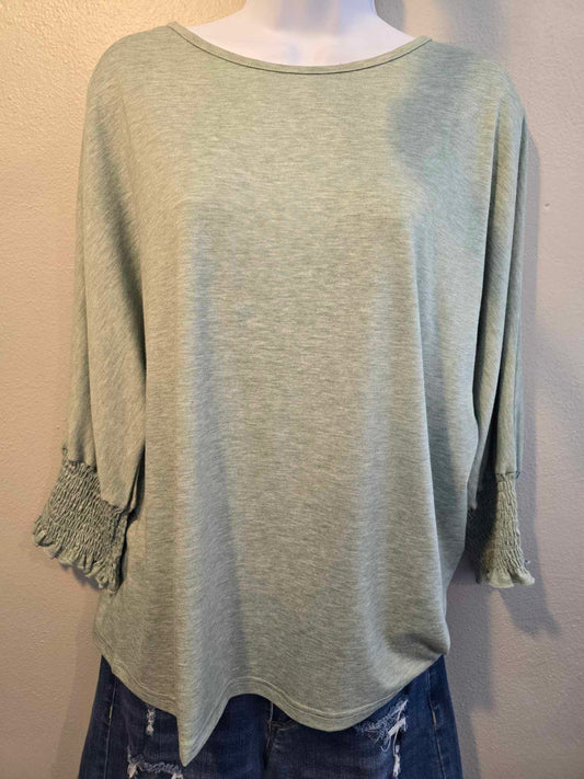 Quarter sleeve blouse