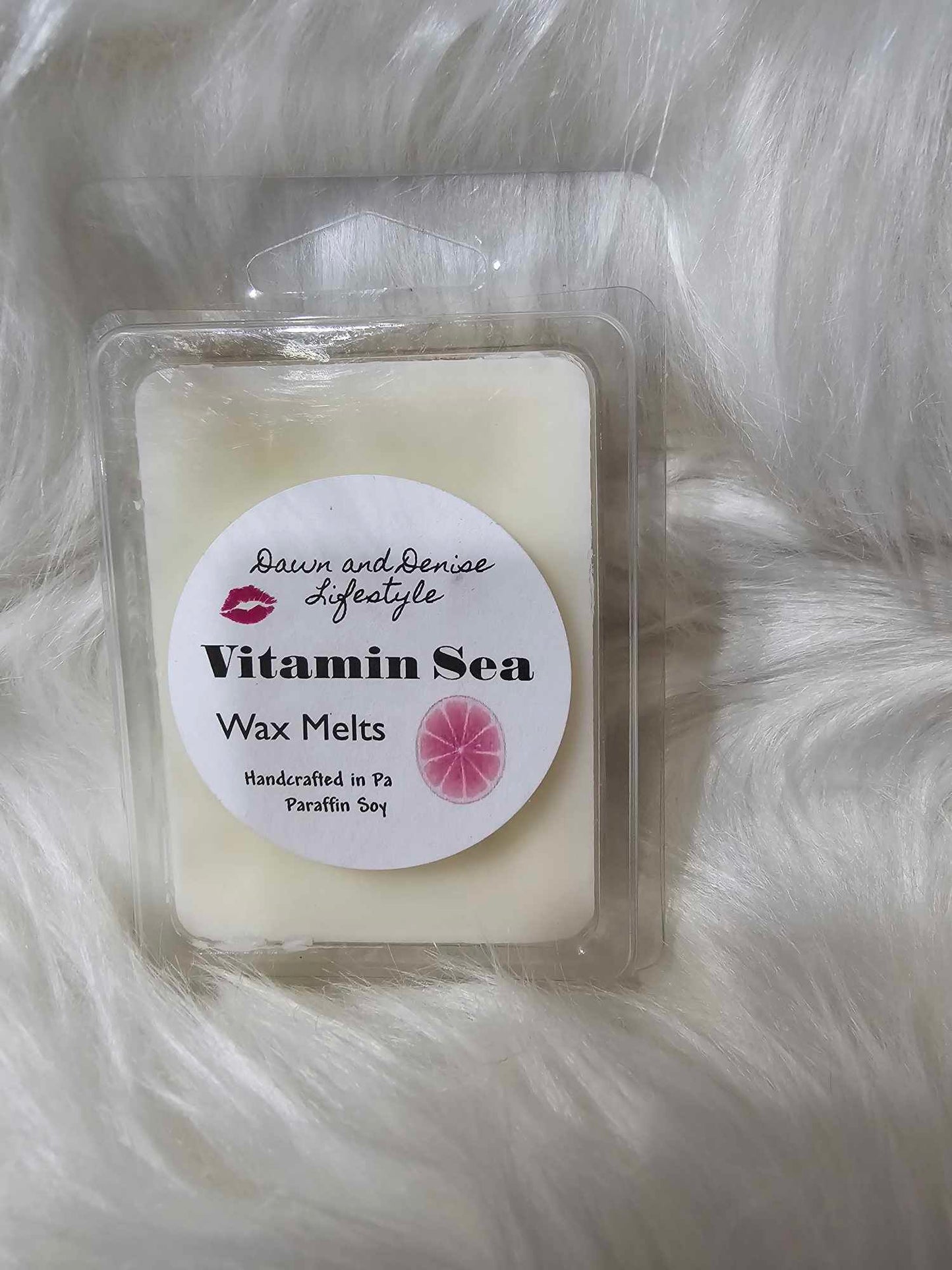 Handmade Wax Melt-Vitamin Sea