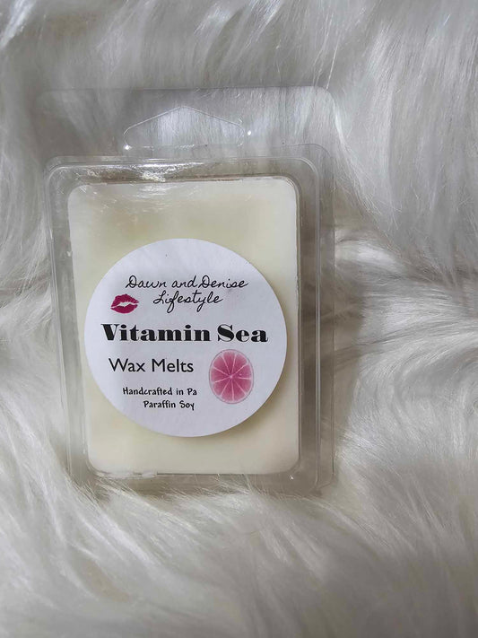 Handmade Wax Melt-Vitamin Sea