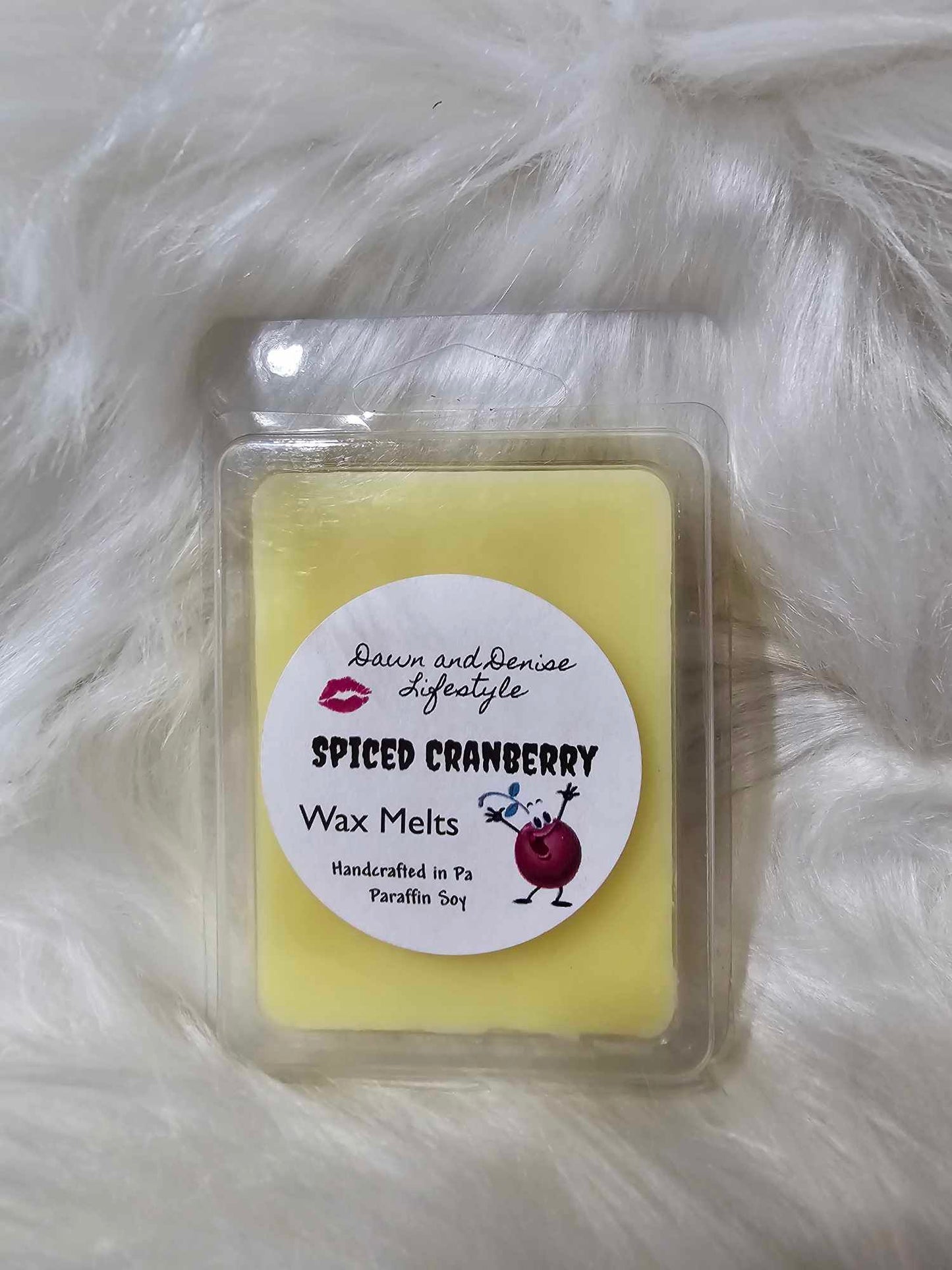 Handmade Wax Melt-Spiced Cranberry