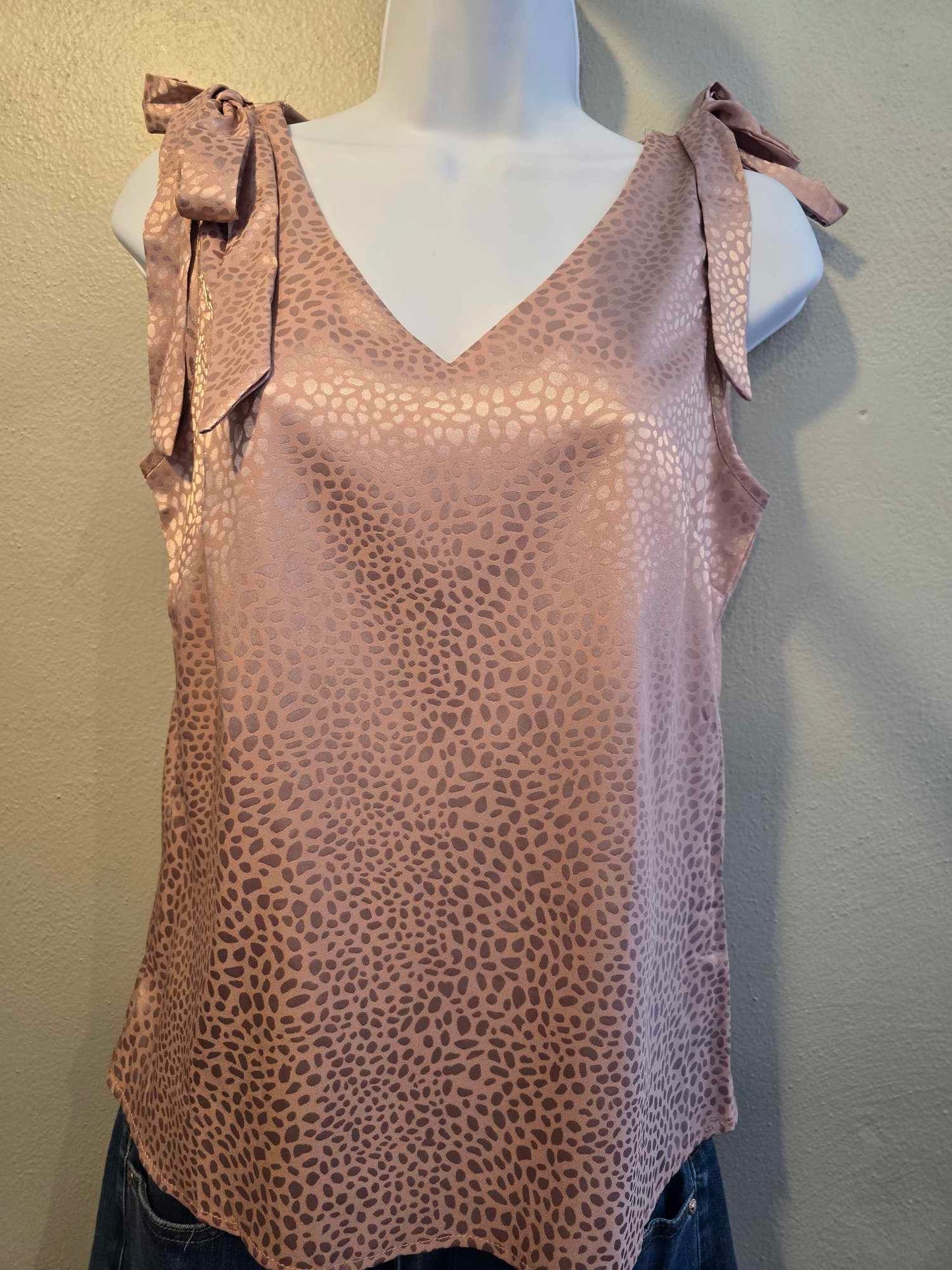 Cheetah Print Blouse