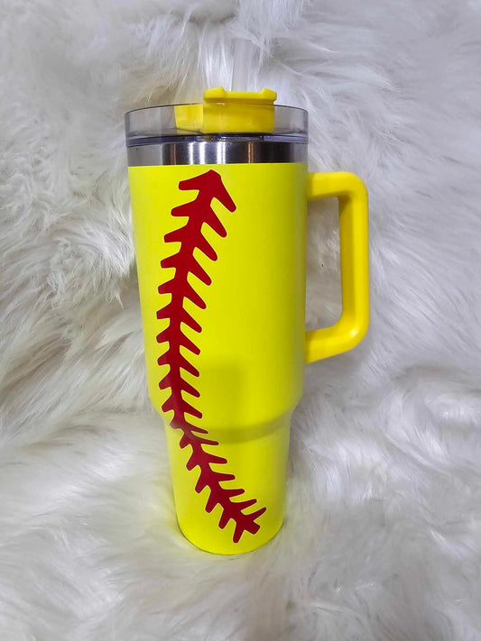 40oz Softball and Baseball Tumblers