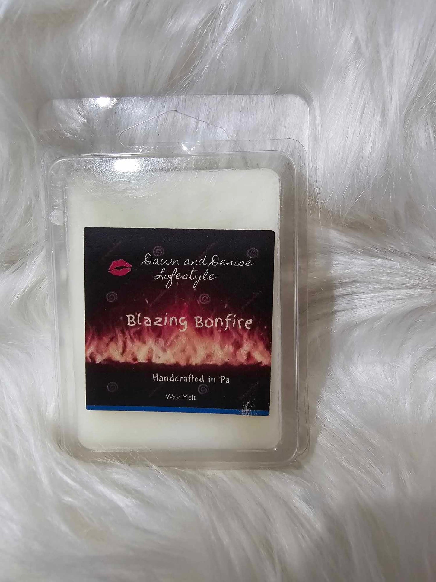 Handmade Wax Melt-Blazing Bonfire