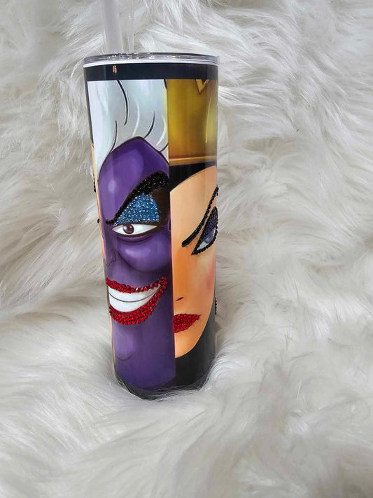 Bling Evil Villain 20oz Tumbler