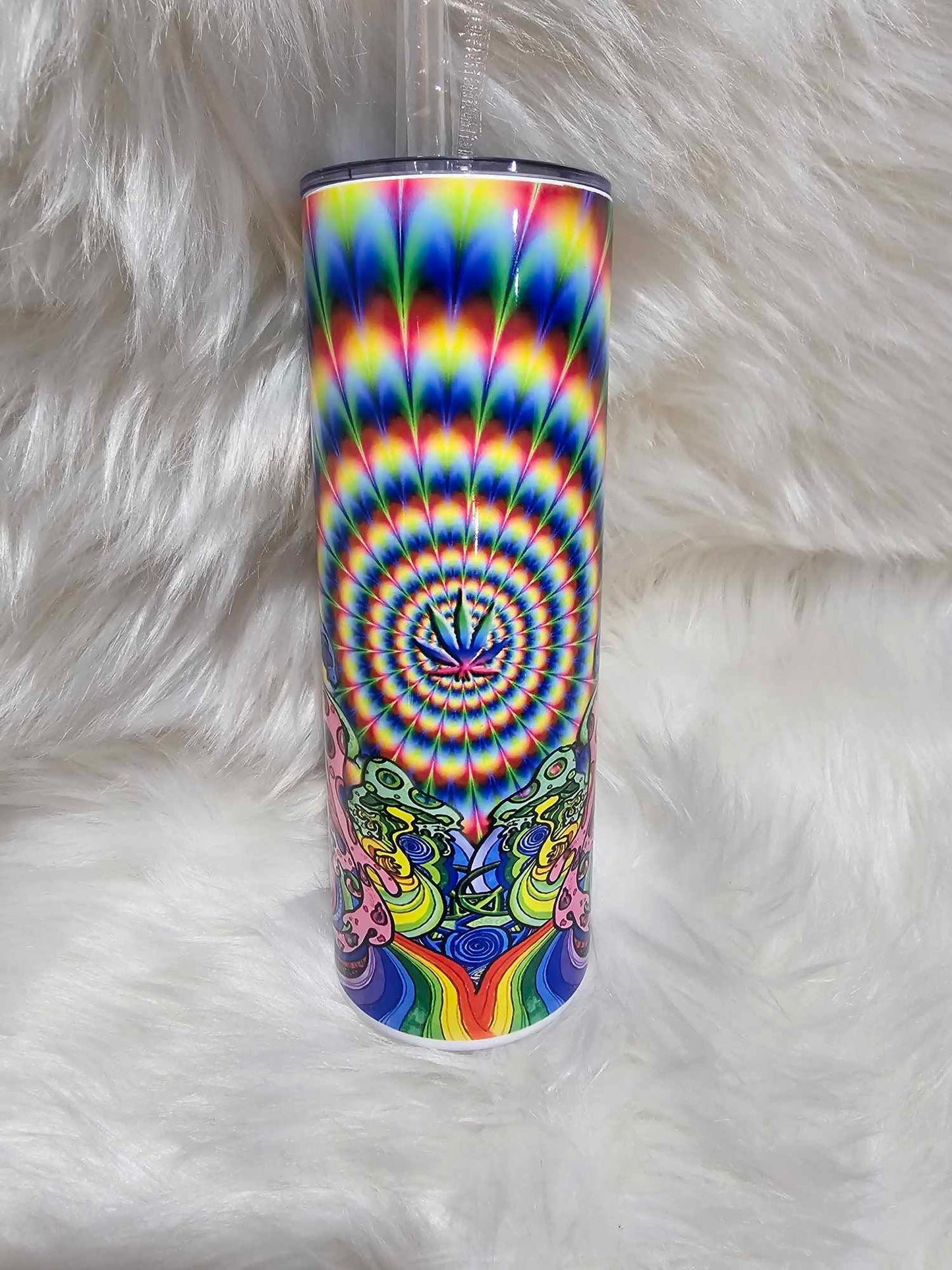 20oz Tumbler-4/20 Tie Dye