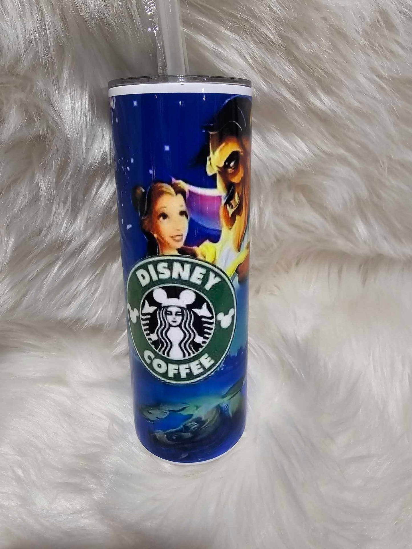 20oz Tumbler-Beauty And The Beast