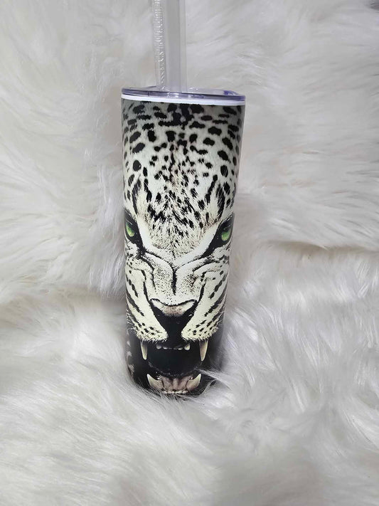 20oz Tumbler Glow In The Dark-Green-Tiger