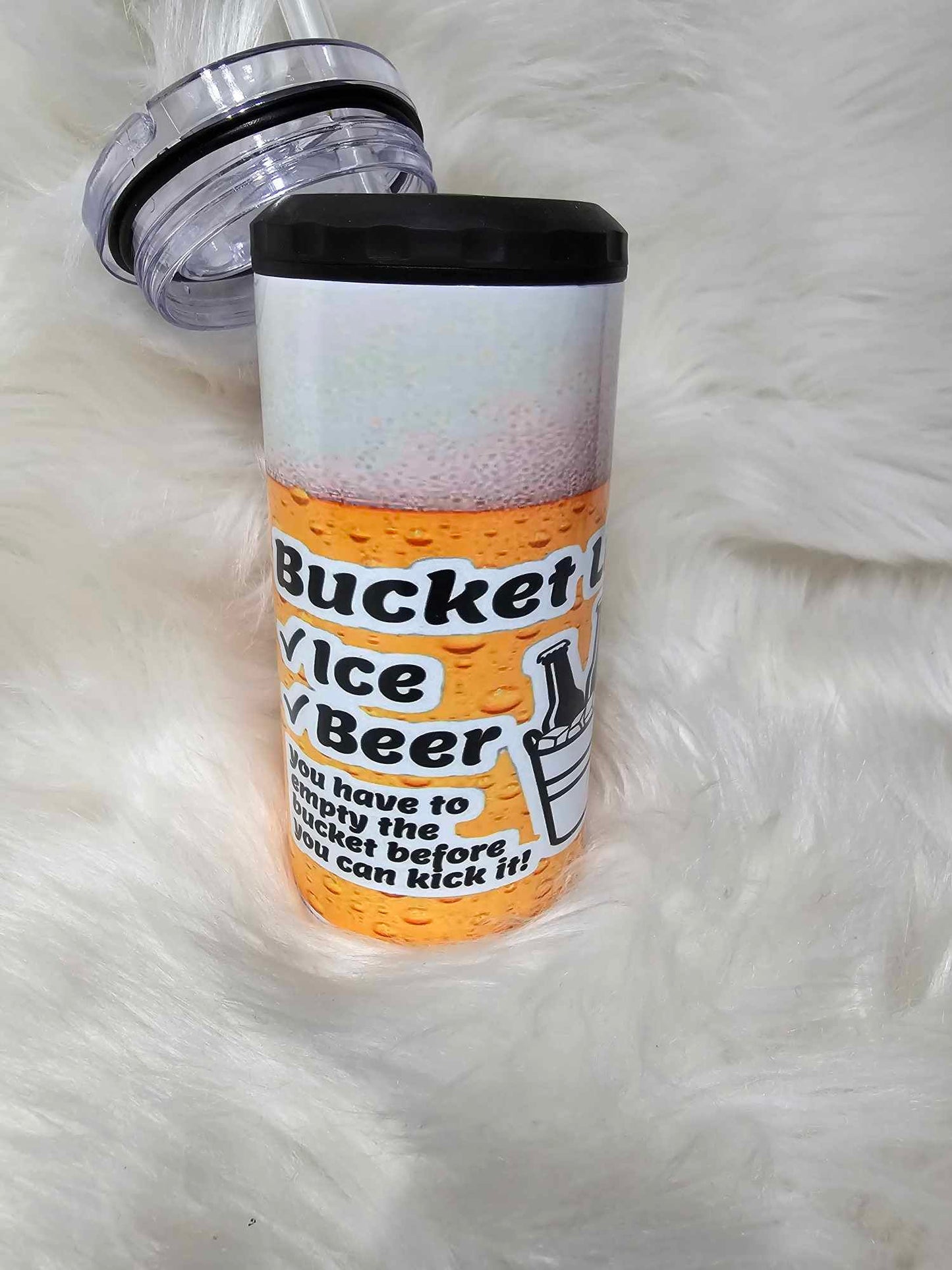 4 In 1 Can Koozie-Bucket List