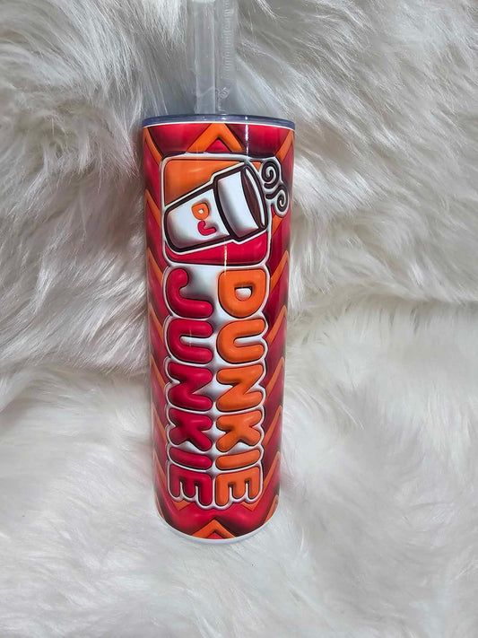 20oz Tumbler-Dunkie Junkie