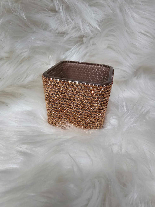 Glass Bling Trinket Holder