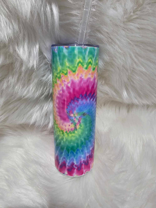 20oz Tumbler-Tie Dye