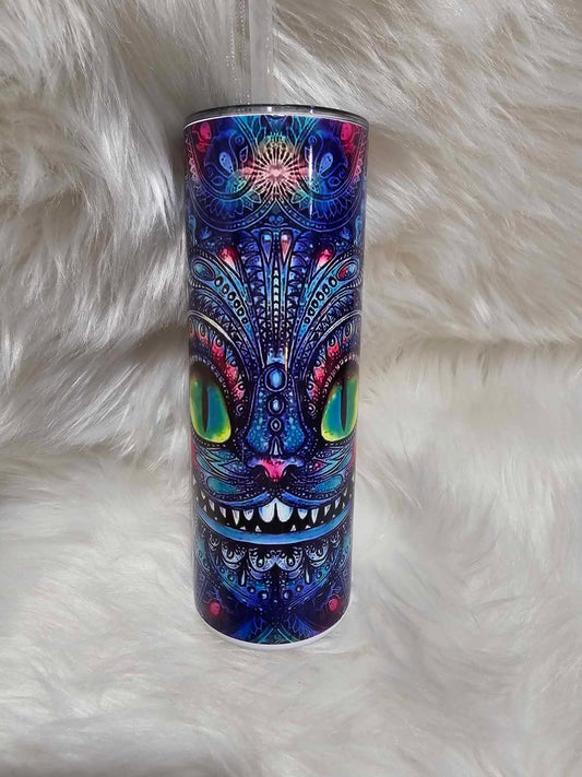 20oz Tumbler-Cheshire Cat