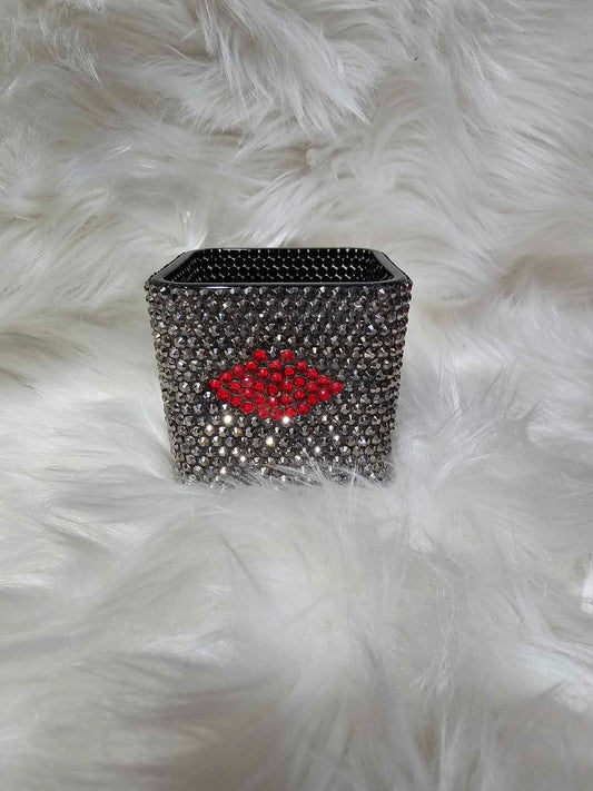 Glass Bling Trinket Holder