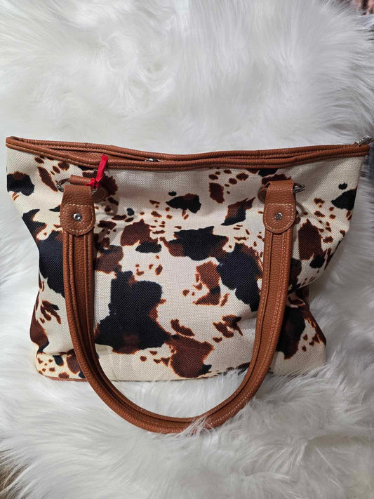 Wrangler Cow Print Purse