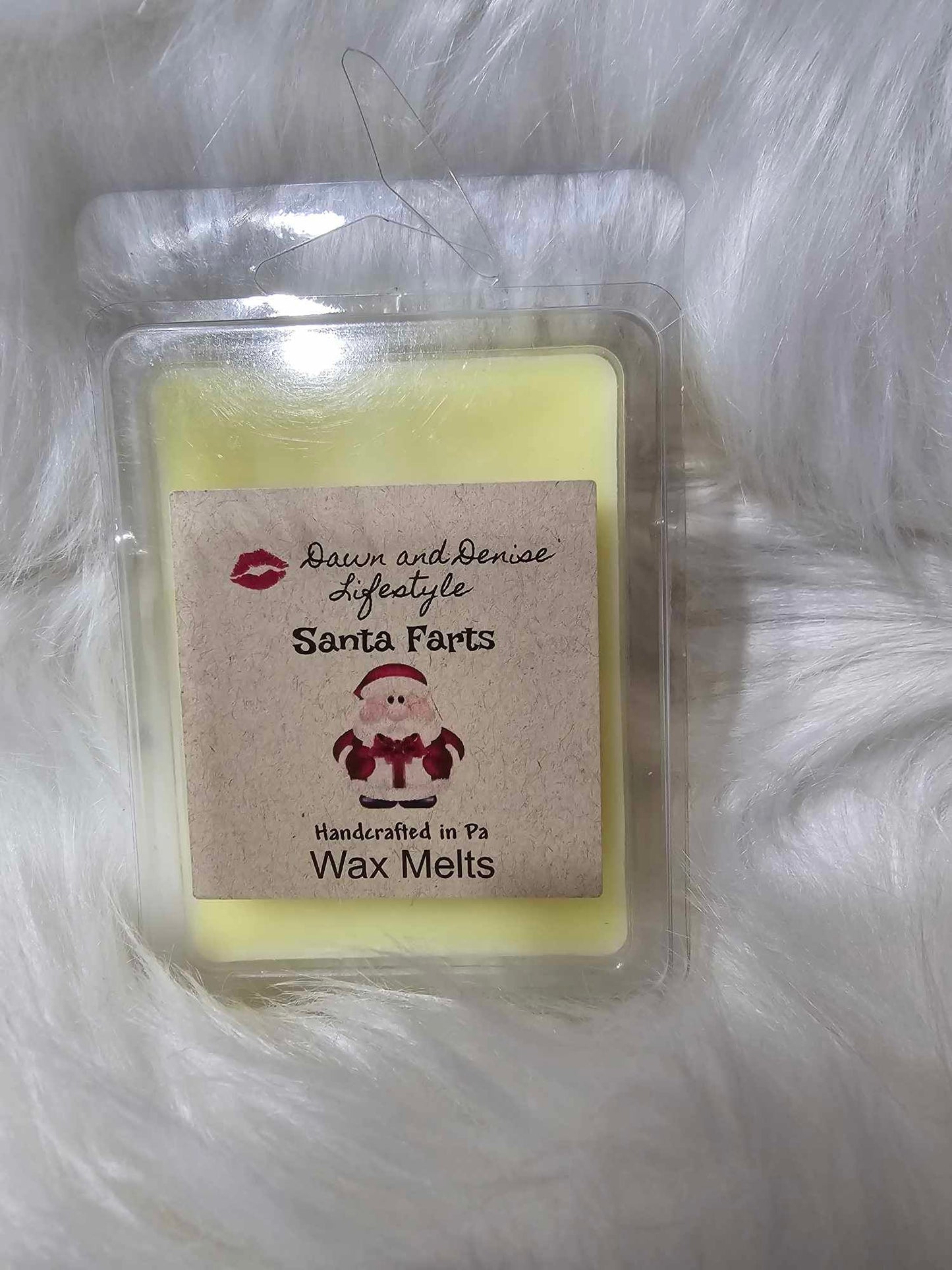 Handmade Wax Melt-Santa Farts