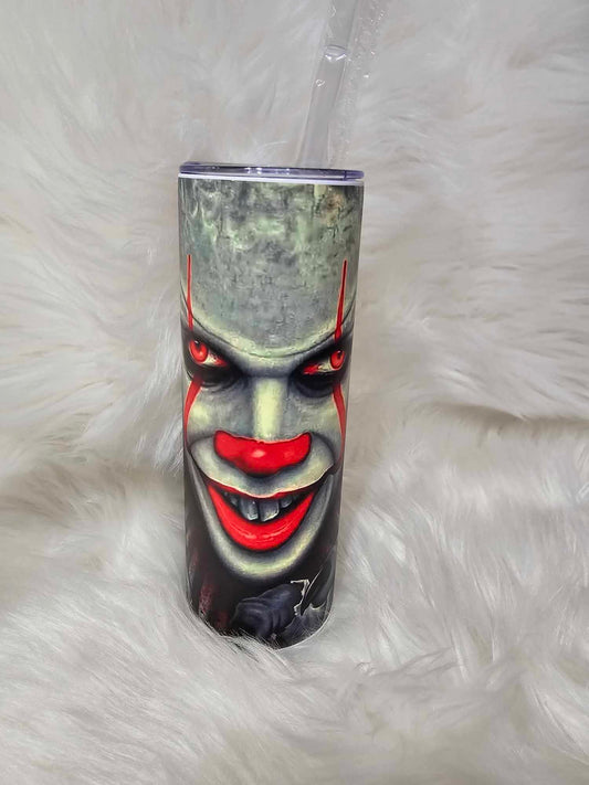 20oz Tumbler Glow In The Dark-Red-It