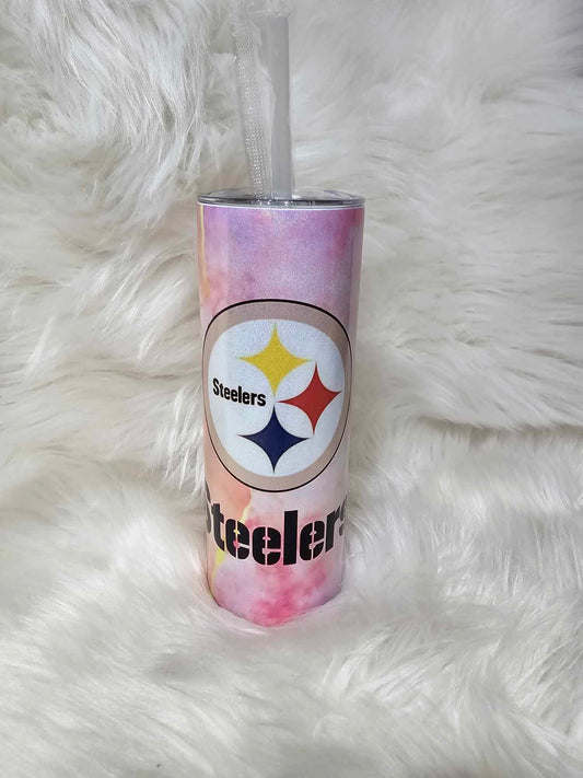 20oz Tumbler Shimmer-Football