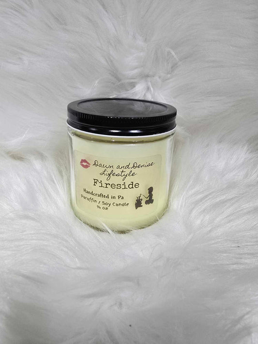 Handmade Candle 16oz-Fireside