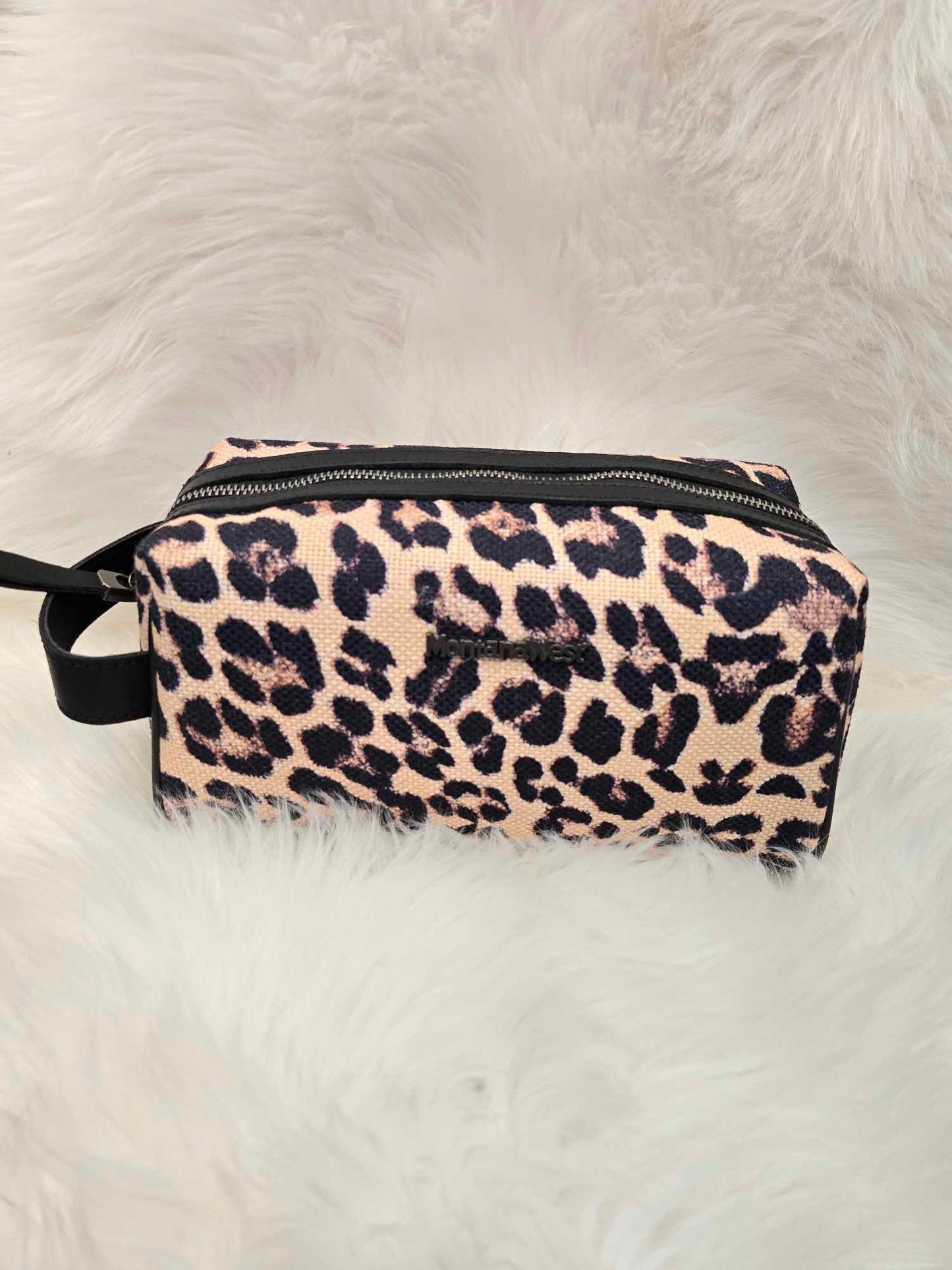 Montana West Leopard Multi Purpose/Travel Pouch