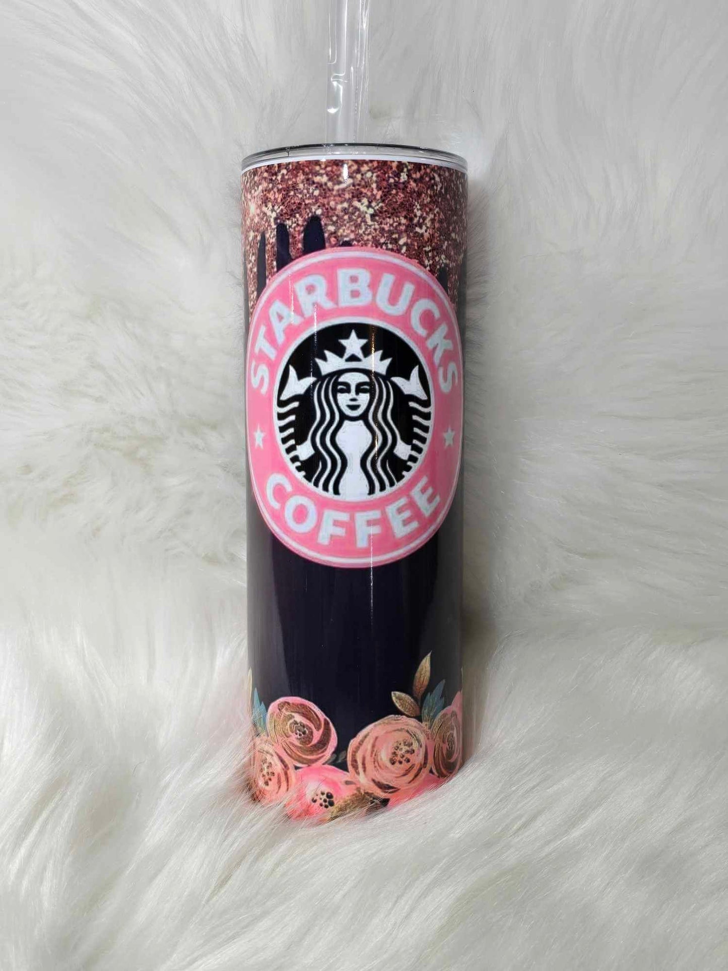 20oz Tumbler-Floral