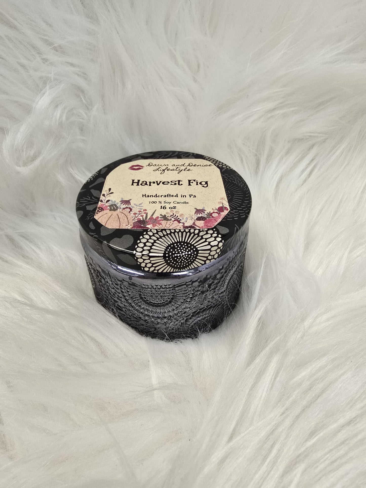 Handmade Candle 4oz-Harvest Fig