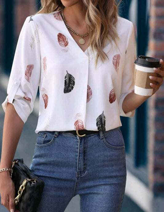 Feather Blouse