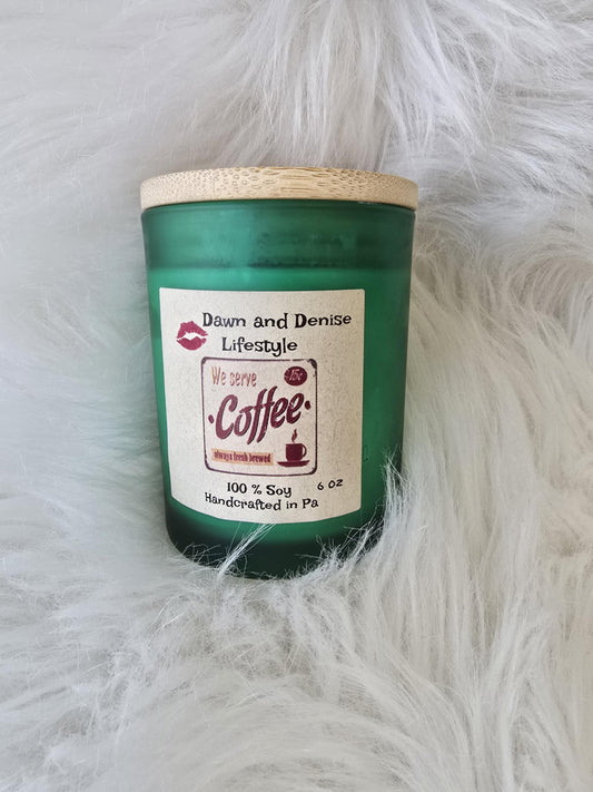 Handmade Candle 8oz-Coffee
