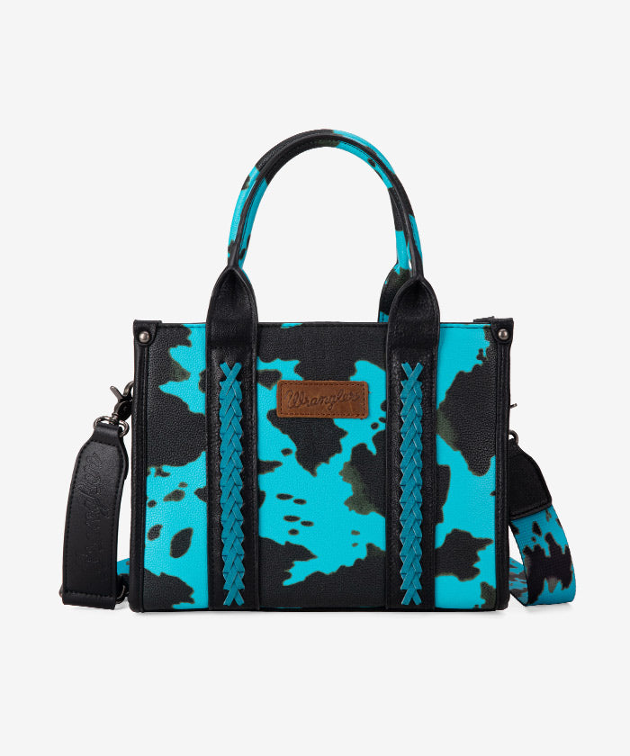 Wrangler Cow Print Concealed Tote Bag