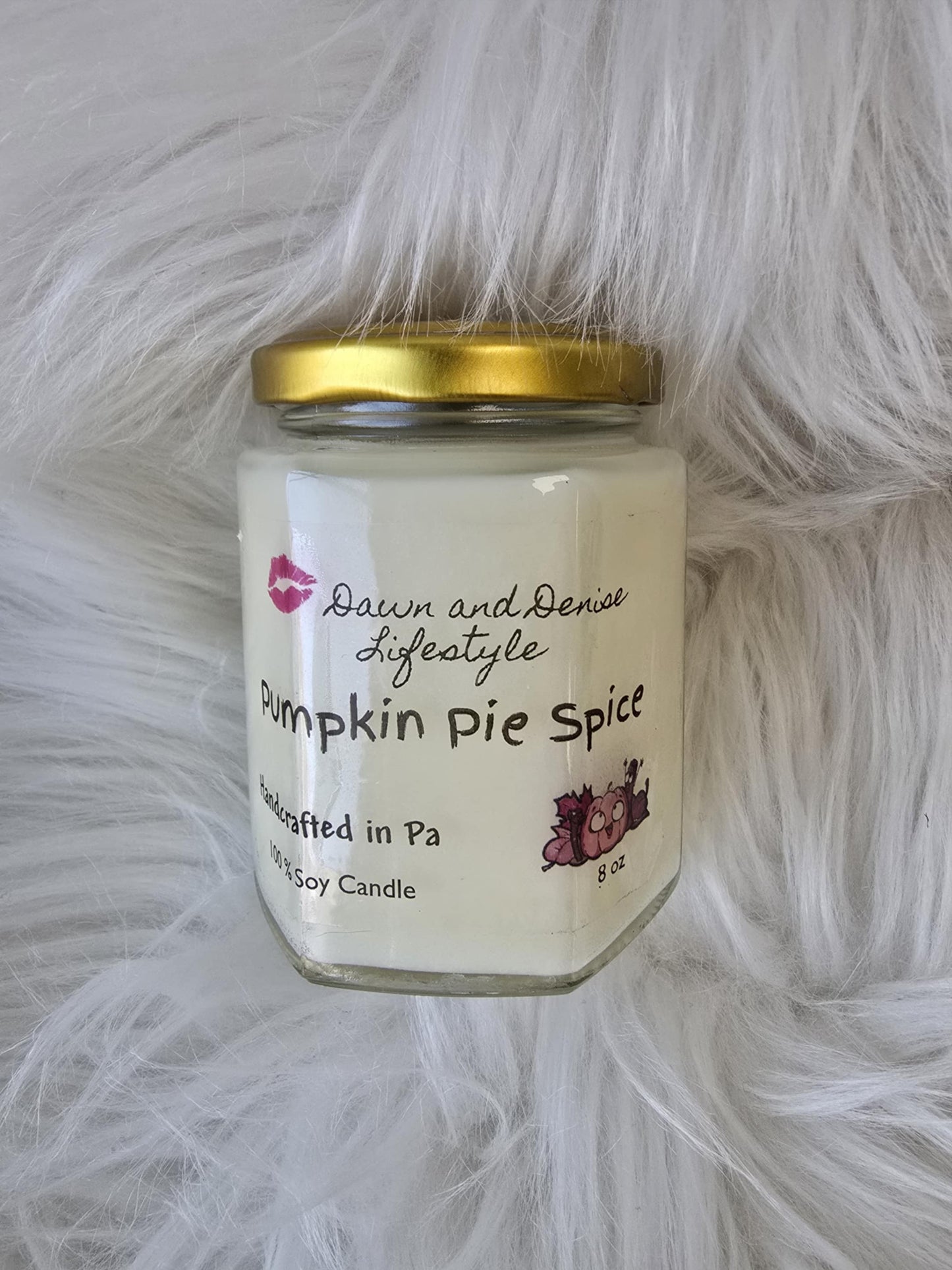 Handmade Candle 6oz-Pumpkin Pie Spice