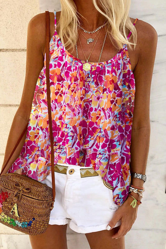 Flowy Floral Tank