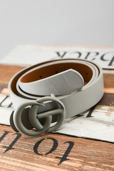 GiGi Belt Matte Buckle